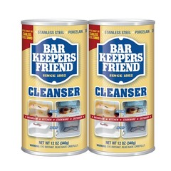 Powder Cleanser, 12 oz x 2, Multipurpose Cleaner, Degreaser & Remover for Bur…