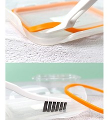 Airtight Food Container Crevice Cleaning Brush (Pack of 2) Edge Cleaning, Sep…