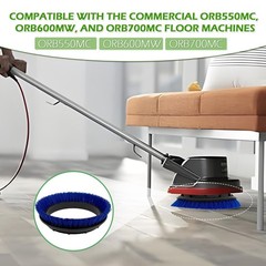 237058 Polypropylene Scrub Orbiter Brush 10.5 Inch Diameter Blue Floor Machine