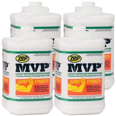 Zep MVP Waterless Hand Cleaner 128 oz (Case of 4) – Super Strength Formula