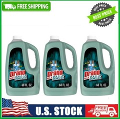 3 Pack Max Build-Up Remover, drain clog preventor,liquid commercial line,60oz Pk