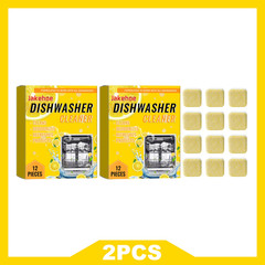 JOKEHOE Dishwasher Cleaner Strong Oil Stain Dirt Grease Removal Deeply Clean Des