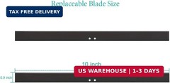 Standard Shower Glass Doors Squeegee Replacement Silicone Rubber Blade 10 inch 2