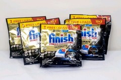 Finish Powerball Ultimate Dishwasher Detergent 14 Count Set Of 5 Packs Total 70