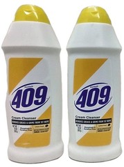 2x Formula 409 Cream Cleanser Removes Greese & Grime with LEMON FRESH 10 oz Each