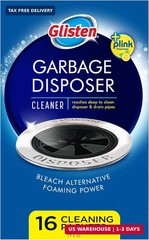 Glisten Garbage Disposer Cleaner and Freshener with Foaming Action, Helps Remove