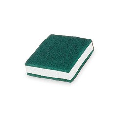TOUGH GUY 2NTJ5 Soap Pad,3 1/2 in L,Green/White,PK5 2NTJ5