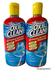 NEW LOT 2 Oxi Clean Triple Action Booster Dishwasher Cleaner 67 Loads