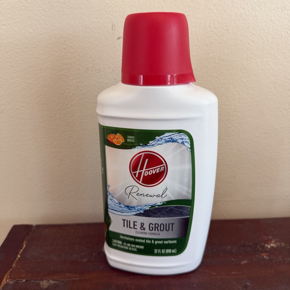 Hoover Renewal Tile & Grout Cleaning Formula Citrus Breeze 32 Oz New USA