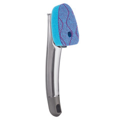 Scotch-Brite Soap Control Scrub Dots Non-Scratch Dishwand: 1 Dishwand (Blue)