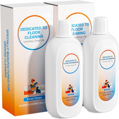 Floor Cleaning Solution Compatible with Tineco , Deep Cleans for Multiple Hard F