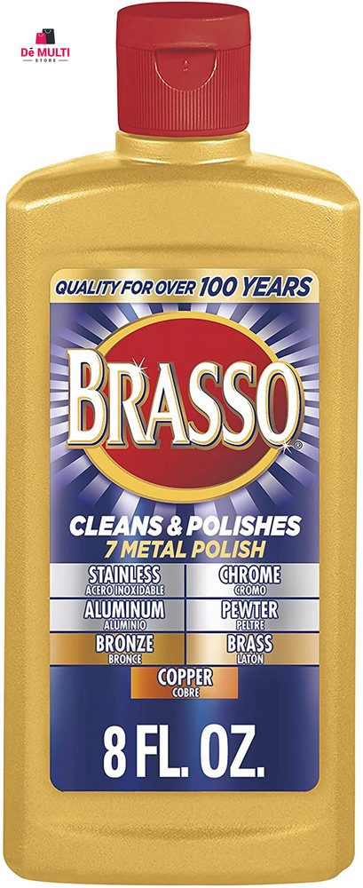 Multi-Purpose Metal Polish, 8 Oz