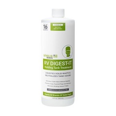 Unique RV Digest-It Holding Tank Treatment – Liquid 16 Treatments, 32 Oz.