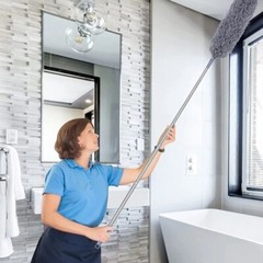 Extendable Microfiber Duster Brush Car Furniture Home Cleaning Tools Brush Gift