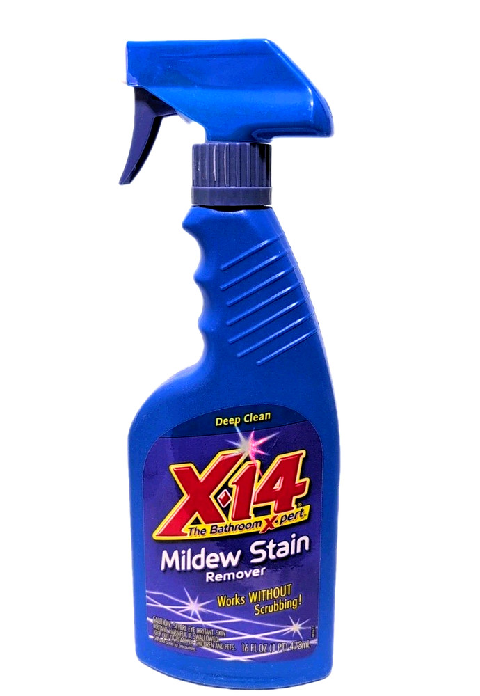 X-14 Mildew Stain Remover 260749 Bathroom Expert Deep Clean NEW 16 oz
