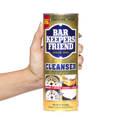 Bar Keepers Friend 21 oz Powder All-Purpose Cleaner Polish Cleanser Home 12 pack