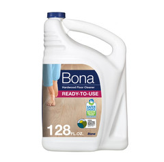 Bona Hardwood Floor Cleaning Solution Refill, Unscented, 128 fl oz…..