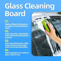 1/2/3PCS Car Oil Film Remover 150ml Windshield Cleaning Brush