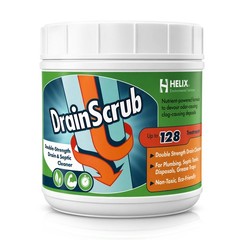 DrainScrub Powder Enzyme Drain Cleaner and Septic Treatment Environmentally F…