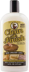 Clean-A-Finish Wood Cleaner and Upholstery Cleaner for Furniture, Carpet