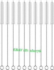 Extra Long Straw Cleaner Brush 12in, Wide 12mm Pipe Cleaner for Bottle Cup 10Pk