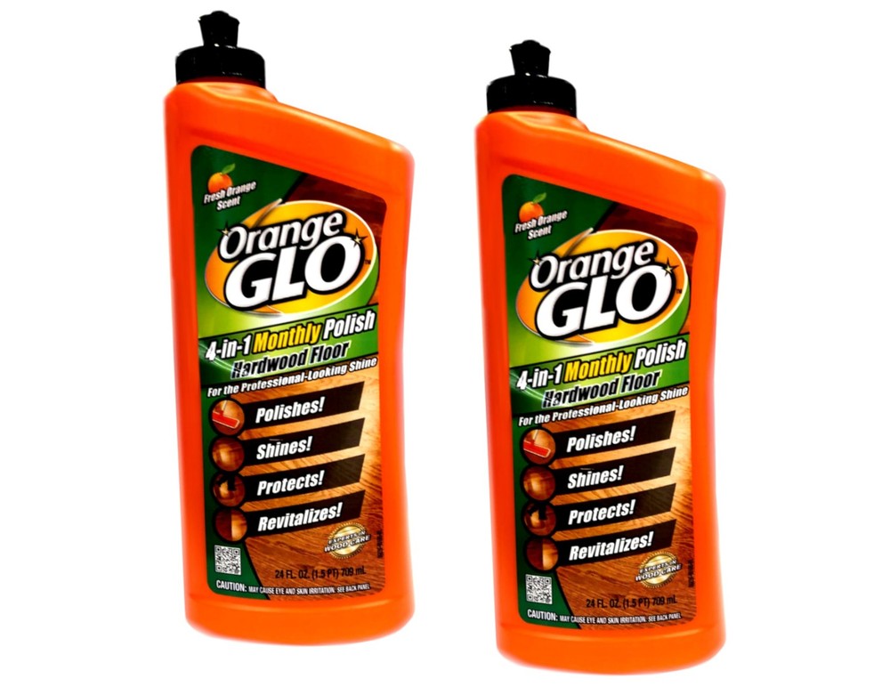 Hardwood Floor 4-in-1 Monthly Polish, 24 Oz (Pack of 2)