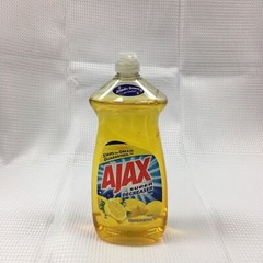 Ajax Strips The Grease Guaranteed Super Degreaser Lemon Dish Wash Liquid 28 Oz