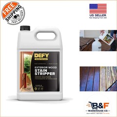 Powerful Wood Stain Stripper – 1 Gallon for Decks, Fences & Outdoor Furniture