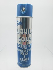 Vintage Rare Scott’s Liquid Gold Counter Top Stainless Steel Polish Cleaner 10oz