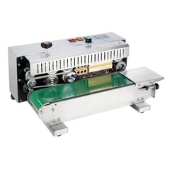 Continuous Bag Band Sealing Machine, 0.24-0.47 in/6-12 mm Seal Width, Horizontal