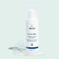 IMAGE Skincare, CLEAR CELL Salicylic Gel Cleanse, Gentle Foaming Face Wash Rem