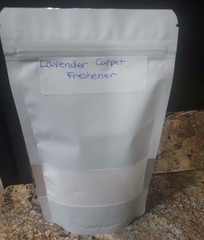 Non-toxic Handmade Lavender Carpet Freshener all natural