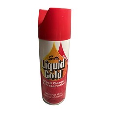 Vintage 70-80s SCOTT’S LIQUID GOLD 10oz Wood Cleaner & Preservative missing 2oz