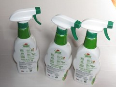 Three 16 oz Certified Organic Fruit & Vegetable Wash, Produce Wash and Cleaner