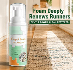 Waterless Carpet Foam Stain Remover with Towel,Carpet Cleaner Spray Foaming