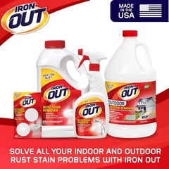 Ultimate 72 oz Rust Removal Solution – No-Scrub Cleaner for Difficult Stains