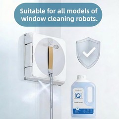 1L Window Cleaner, Cleaning Solution Compatible with ECOVACS Winbot W2 PRO Om…