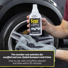 Perfect Bumper & Trim, Black Permanent Restorer, 11.83 fl oz Color: Multi