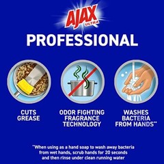 Ajax Ultra Professional Pot and Pan Degreaser Dish Liquid Orange 145 Fl Oz 4 …