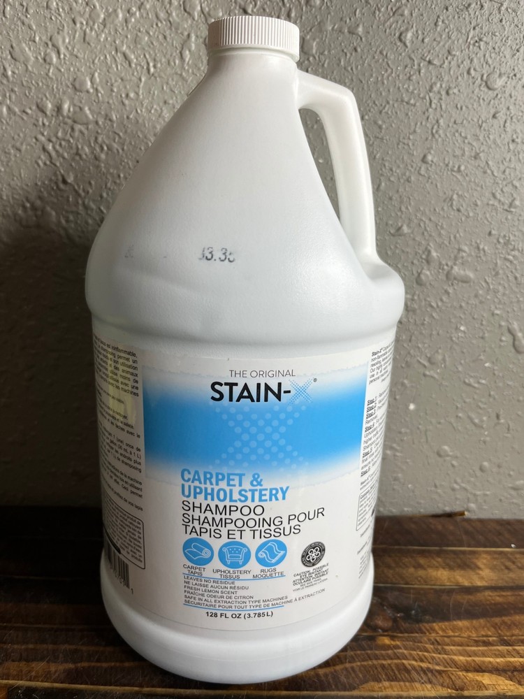 The Original Stain-X Carpet & Upholstery Shampoo 128fl Oz (3.785L)