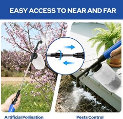 Diatomaceous Earth Powder Duster – 250Ml Adjustable 17-50 Inch Powder Sprayer wi