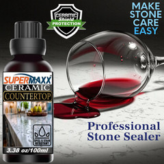 SUPERMAXX STONE SEALER CERAMIC COATING ADVANCED ”STAIN & ETCH RESISTANCE” KIT