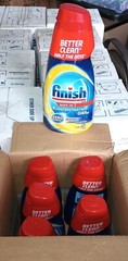 Finish Max in 1 Concentrated Gel Dishwasher Detergent 26 oz Lemon Case Pack of 6