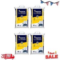 (4 pack) Morton Clean and Protect Water Softener Salt Pellets, 40 lb