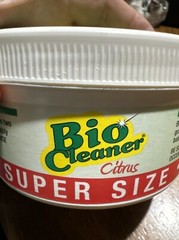 Bio Cleaner Citrus Super Size. Natural Multi Purpose NO SPONGE * Read *