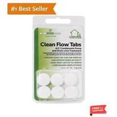 SACF Drain Line Clean Flow Tabs, for AC Units, HVAC Systems, Dehumidifiers, C…