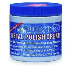 Blue Magic 500-06 Metal Polish Cream, Tub, 19.25 Oz, Ready To Use Paste