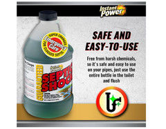 Instant Power Septic Shock Drain Field Treatment 2L Septic System Care