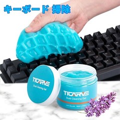 Ticarve Dust Cleansing Gel Car Dust Removal 100g Blue Color From Japan