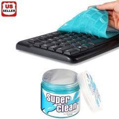 Cleaning Gel Universal Dust Cleaner PC Keyboard Car Auto Dusting Blue Glue 160 g